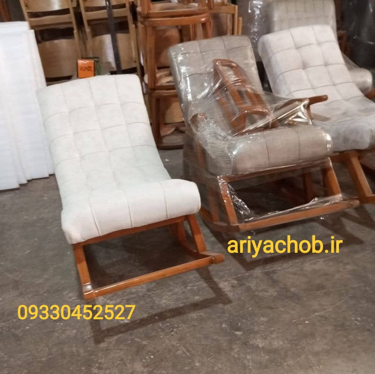 صندلی راک مدل دسته دار رنگ بندی متنوع