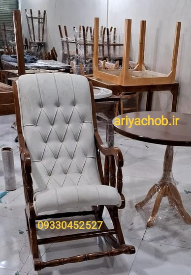 صندلی راک مدل دسته خراطی رنگ بندی متنوع