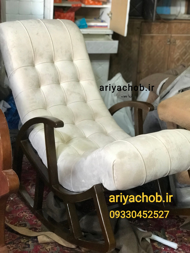صندلی راک مدل دسته دار رنگ بندی متنوع